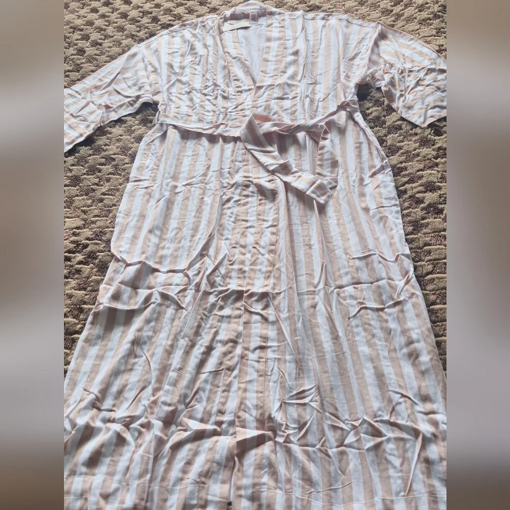 Victoria Secret Modal Cotton Long Robe Size M/L NWT - Picture 5 of 11